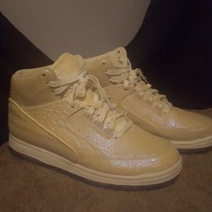 Psychedelic colored Nikes